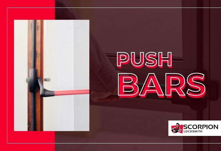 Push bars locksmith in Houston, TX